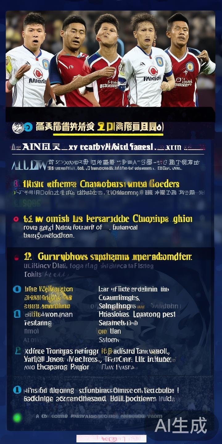今日体育焦点:亚冠联赛最新积分榜分析与晋级形势深入解读 随着亚冠联赛的逐步推进,各支参赛球队正紧锣密鼓地为