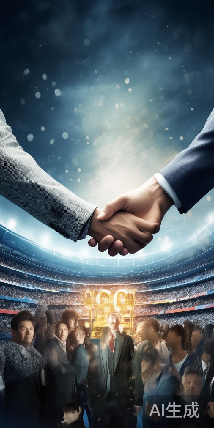 第二，合作伙伴关系的拓展。通过与主流体育联盟、国家