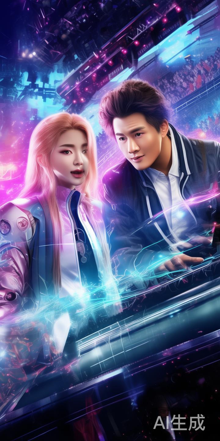 比如，结合电竞赛事和传统体育比赛，利用虚拟偶像与真